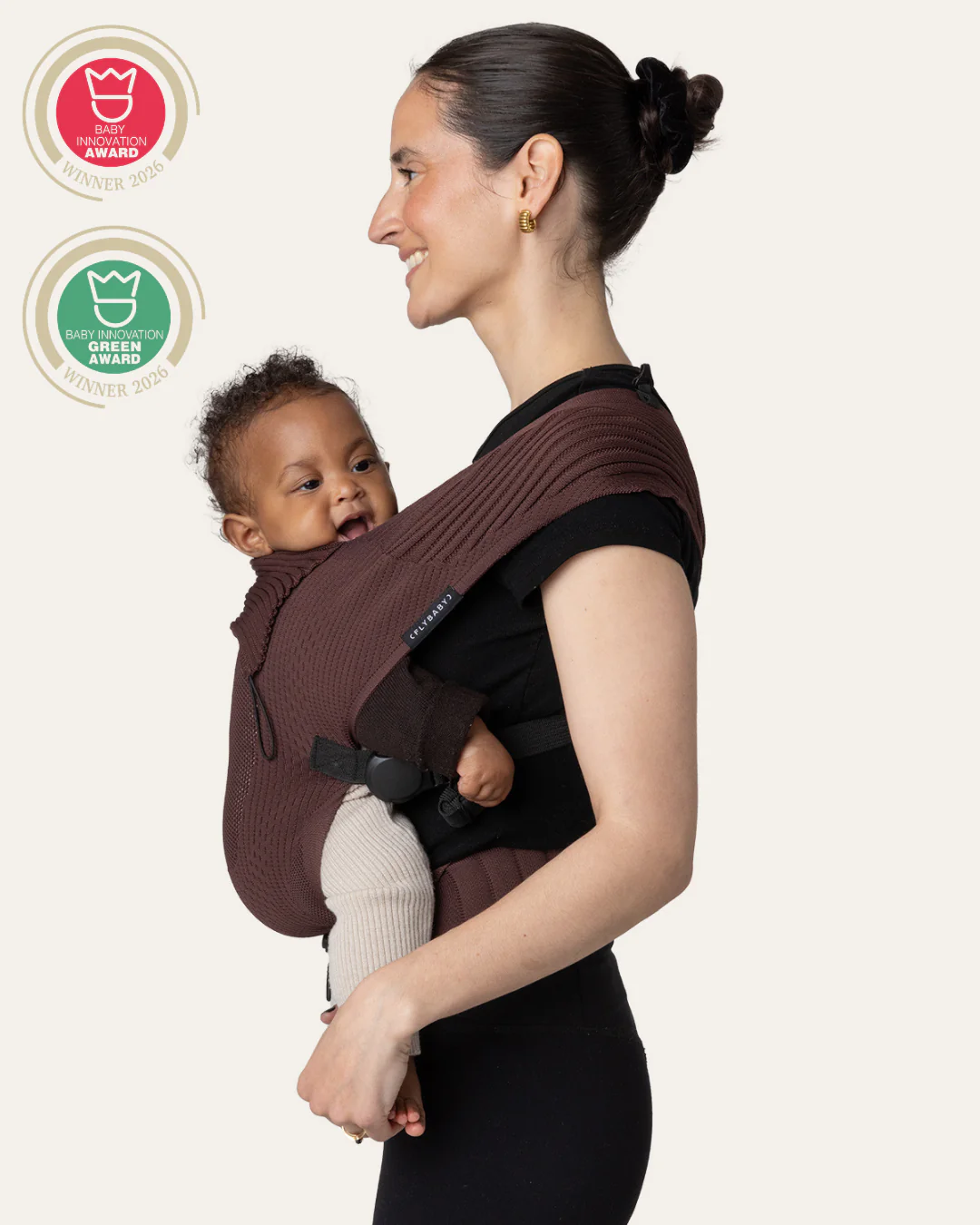 Flybaby - Draagzak | Mokka - Image 3