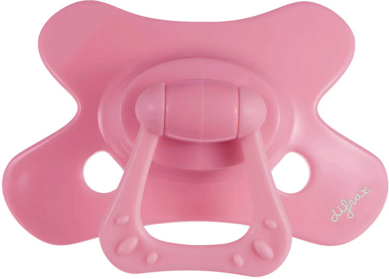 Fopspeen Natural 12m+ Pure Uni Raspberry
