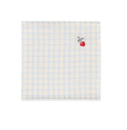 Garbo & Friends - Tetradoek 110 x 110 cm Gingham | Sky Blue