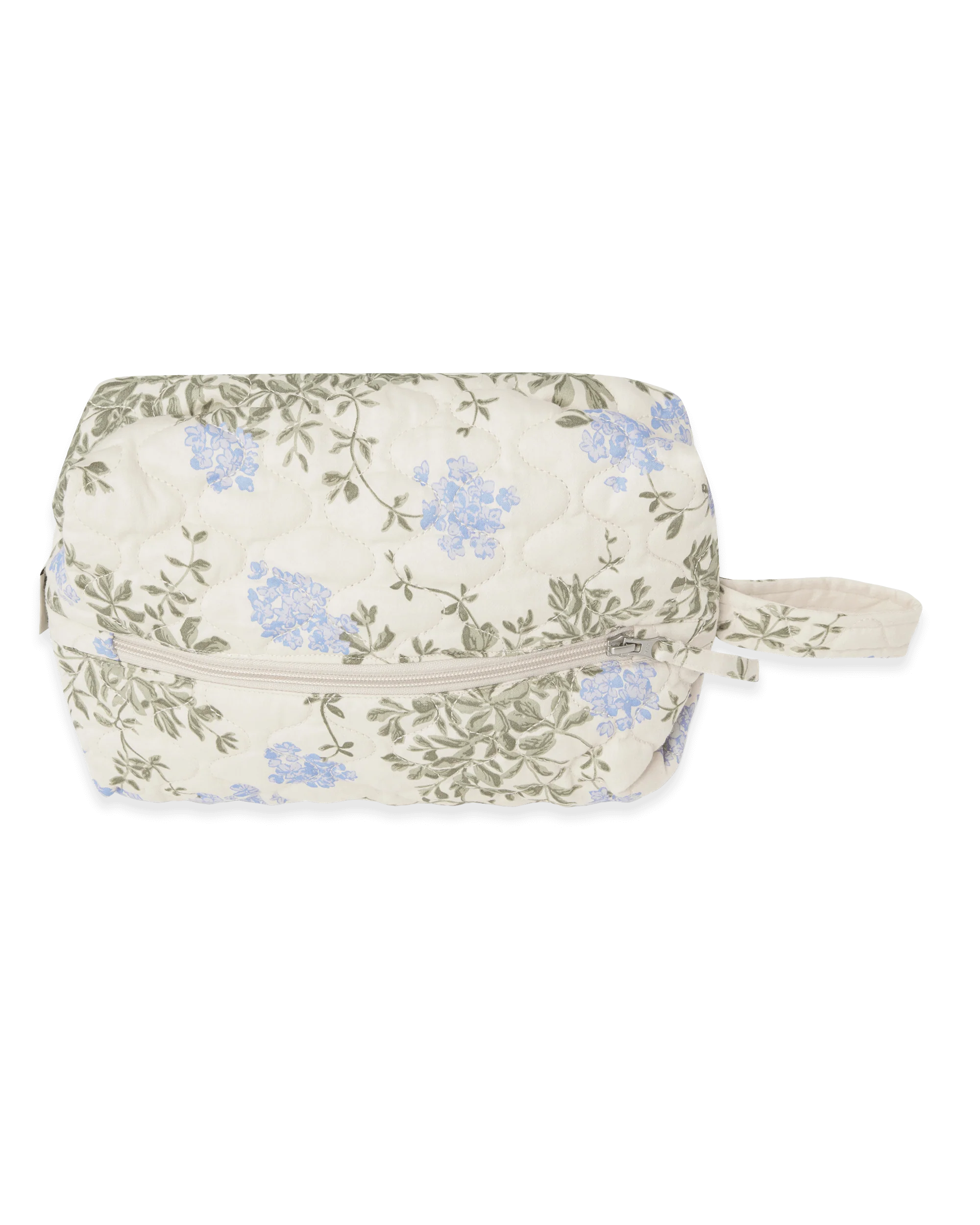 Garbo & Friends - Toilettas Medium Satin Quilted | Plumbago