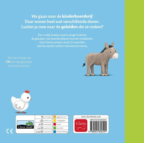 Clavis - Geluidenboekje De Kinderboerderij | Interactief Geluidsboek - Image 2