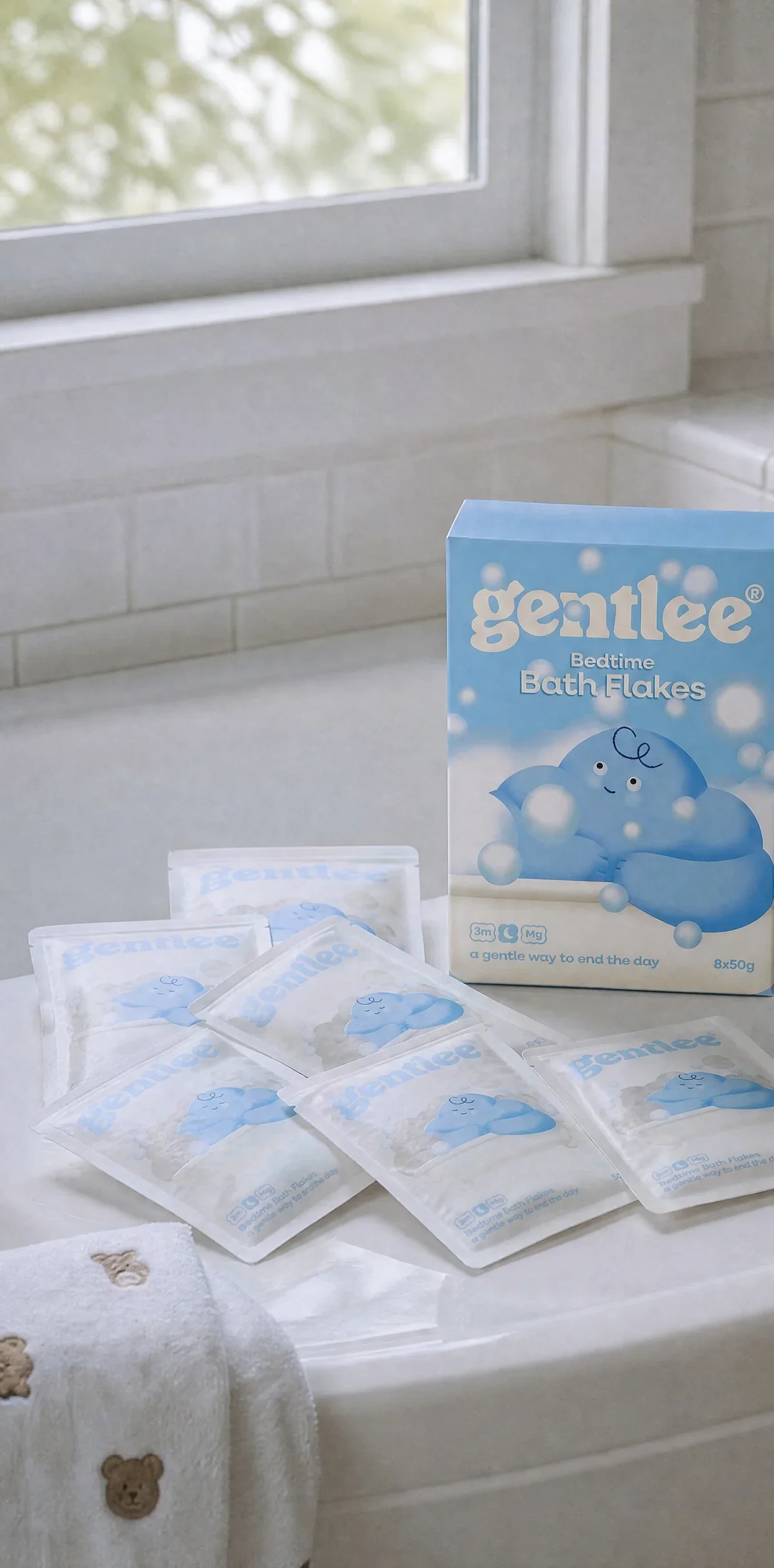 Gentlee - Bedtime Bath Flakes - Image 2
