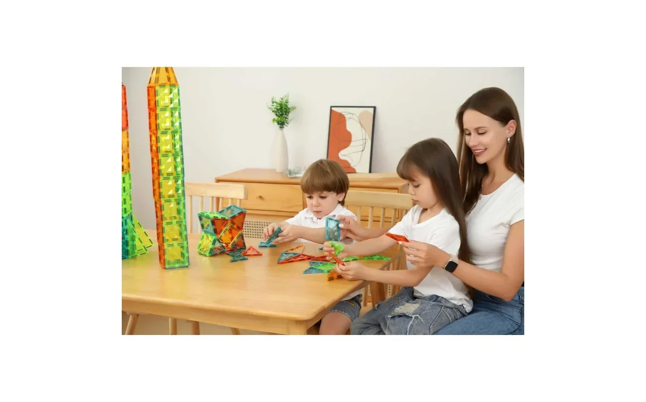 Geomag - Magnetische Tegels Gems | 16 stuks - Image 4