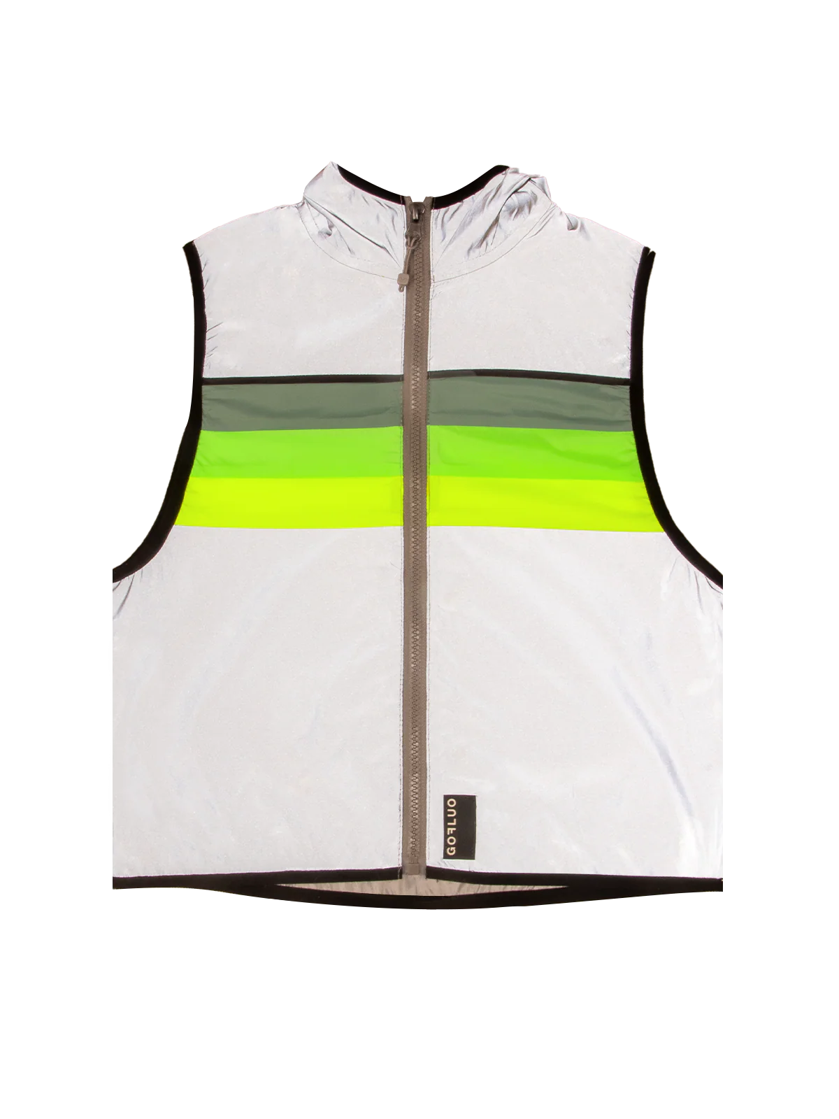 Gofluo - Fluo Vestje North | Grey Reflective