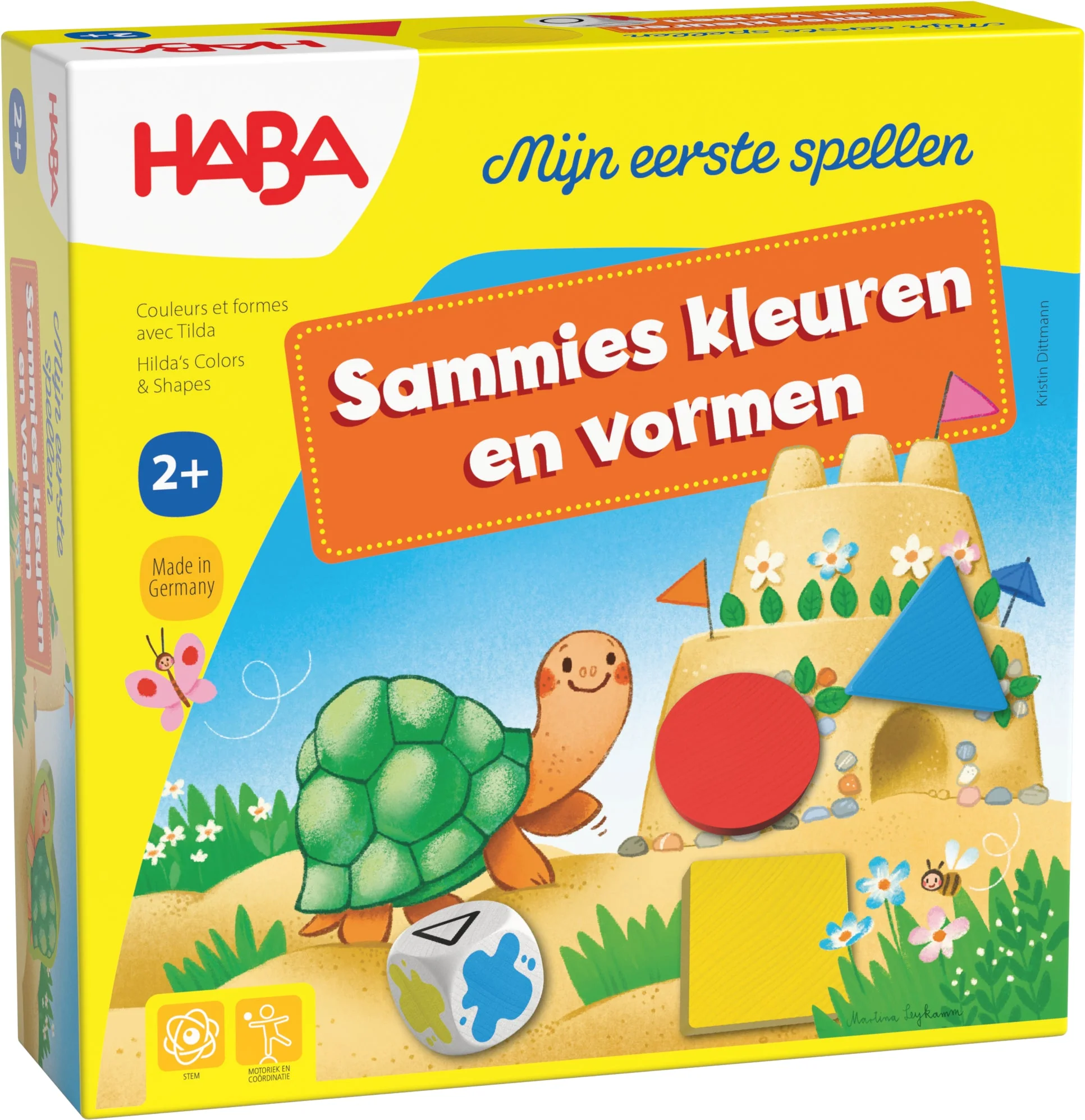 Haba - Mijn Eerste Spellen Sammies Kleuren en Vormen | Coöperatief Leren voor Peuters