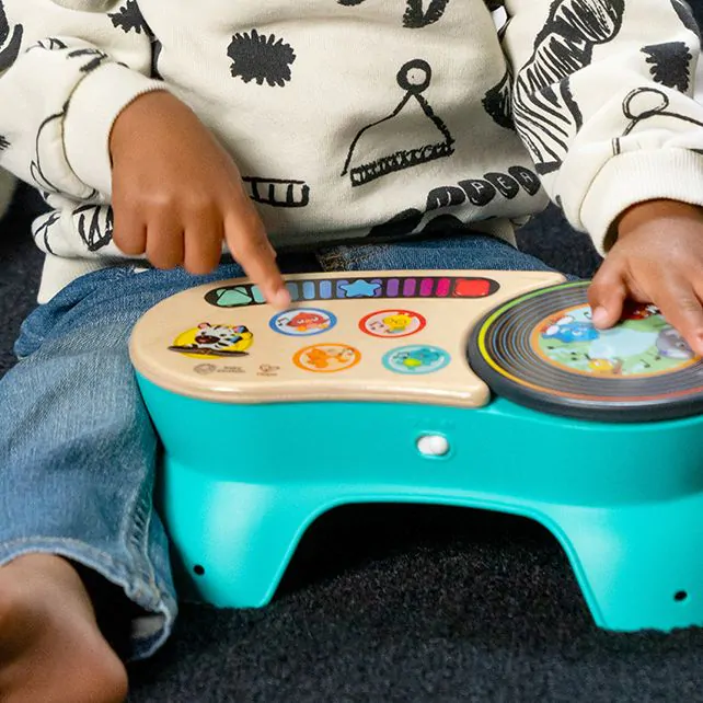Hape Toys - DJ Paneel Discovery Magic Touch Turntable | Hout - Image 2