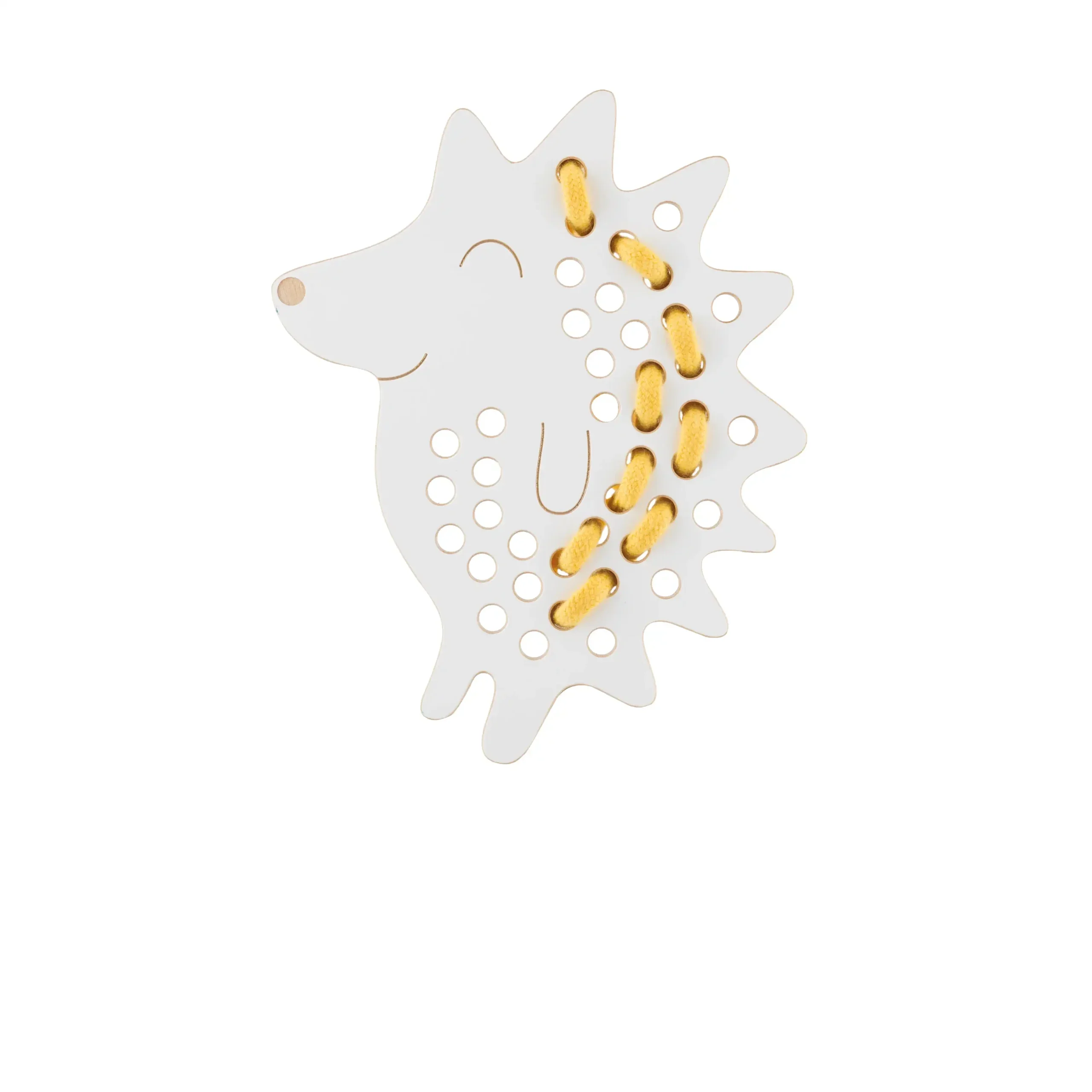 Milin - Houten Rijgspel Little | Hedgehog