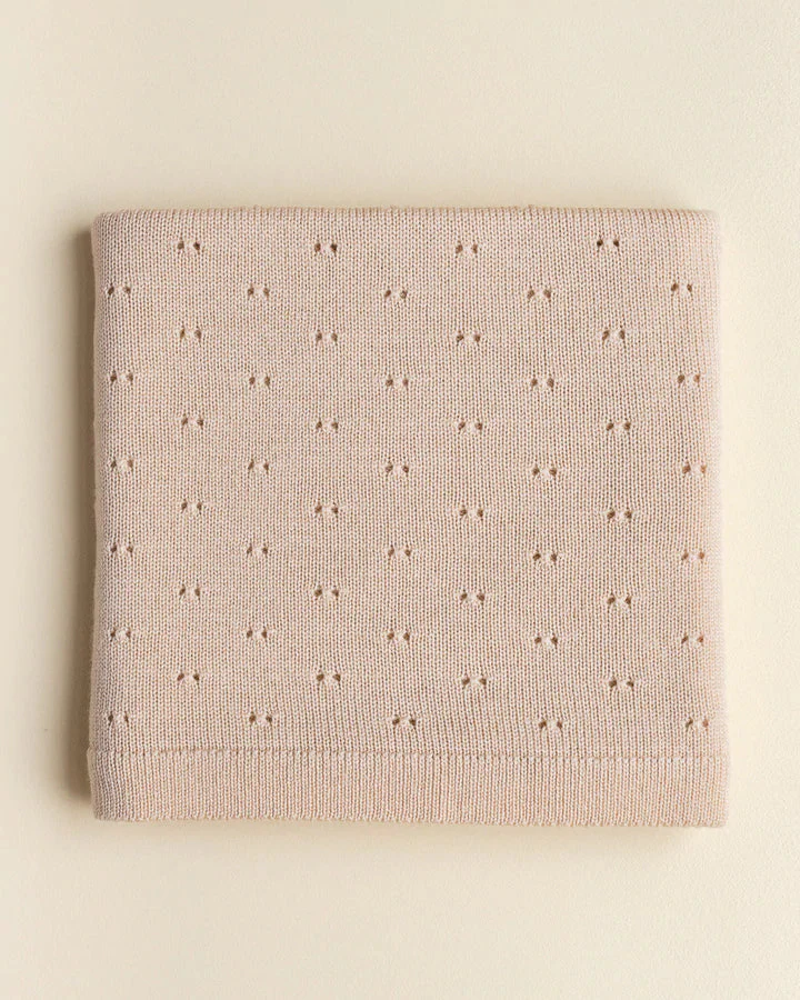 Hvid - Deken 70 x 95 cm Bibi | Oat
