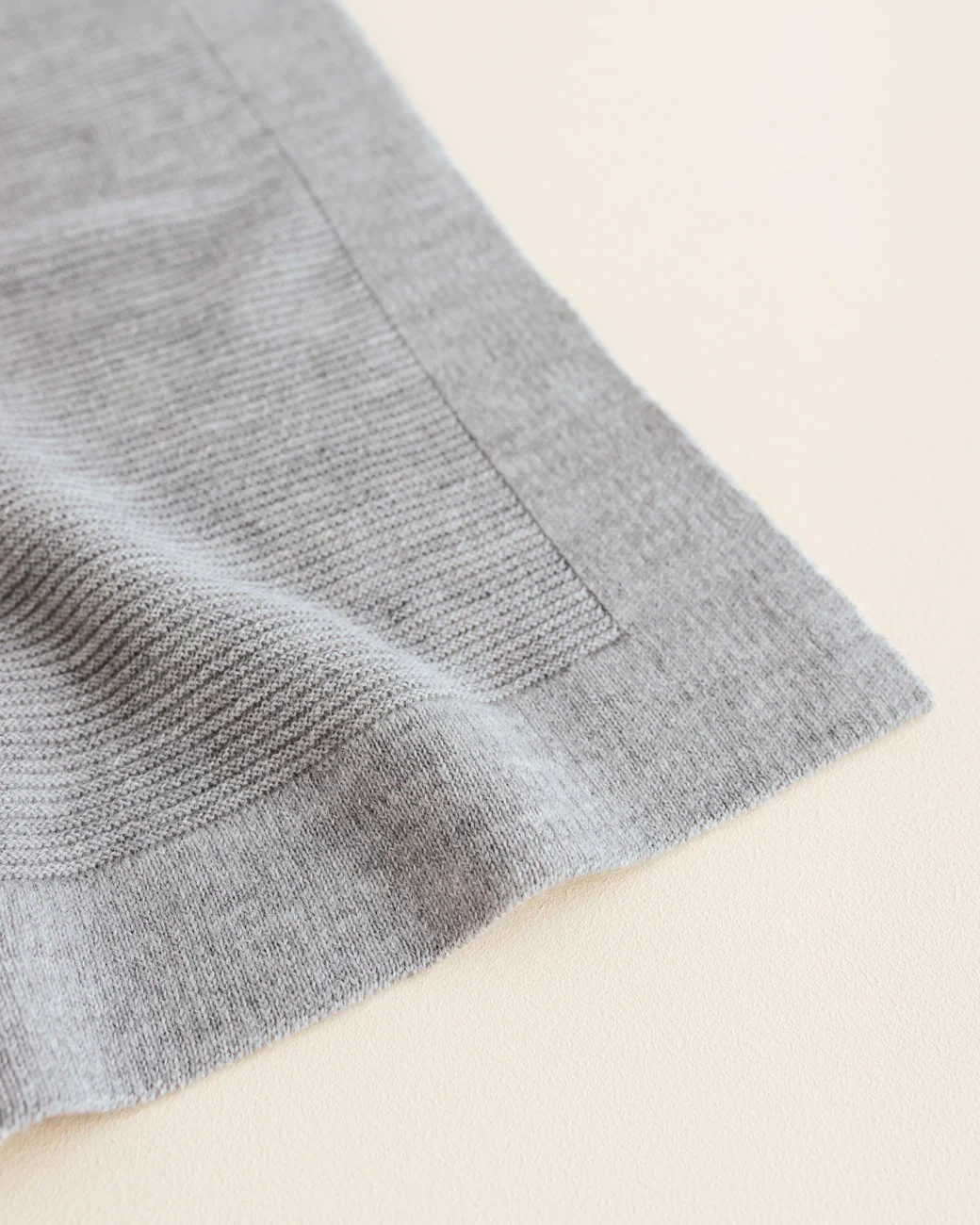 Hvid - Deken 70 x 95 cm Gust | Grey Melange - Image 2