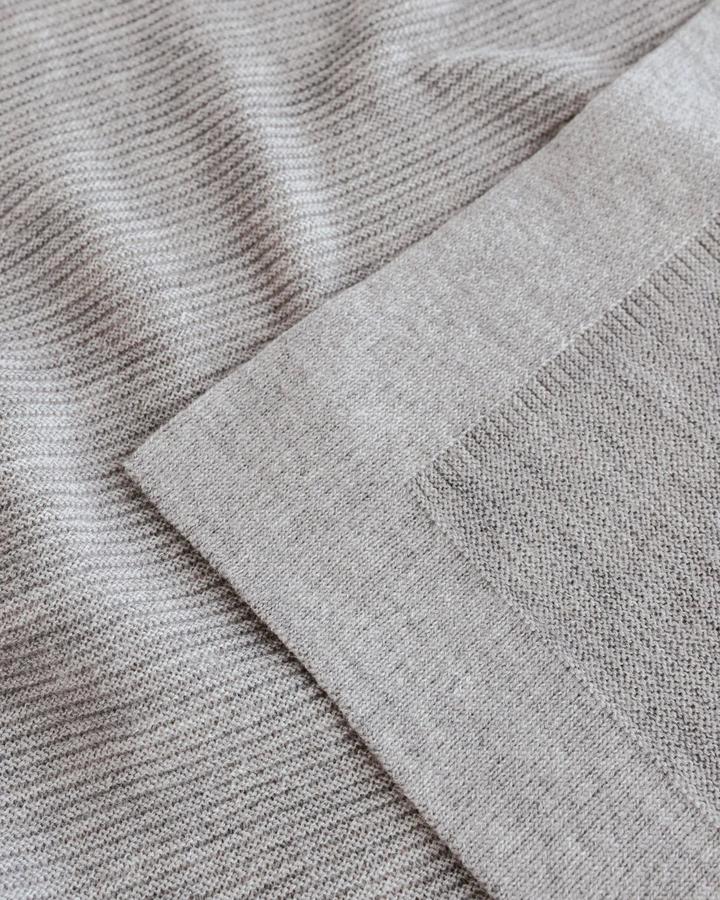 Hvid - Deken 70 x 95 cm Gust | Grey Melange - Image 5