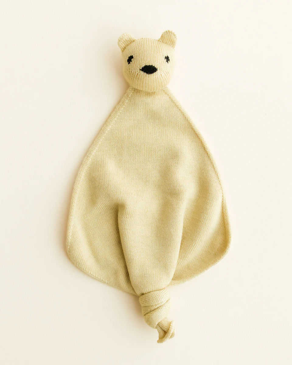 Hvid - Knuffeldoek Tokki | Light Yellow