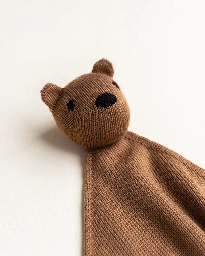 Hvid - Knuffeldoek Tokki | Mocha - Image 2
