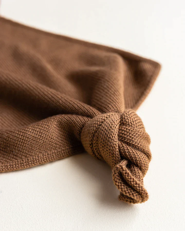 Hvid - Knuffeldoek Tokki | Mocha - Image 3