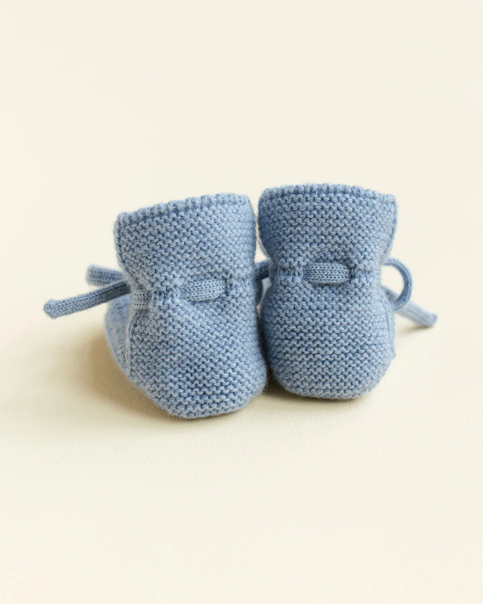 Hvid - Slofjes Light Blue | 9-15m - Image 3