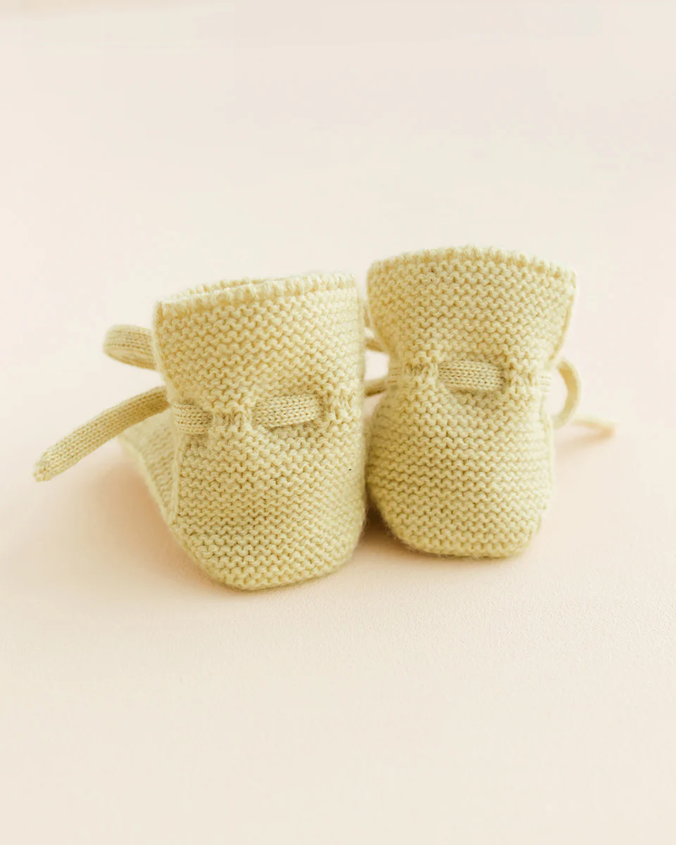 Hvid - Slofjes Light Yellow | 9-15m - Image 3