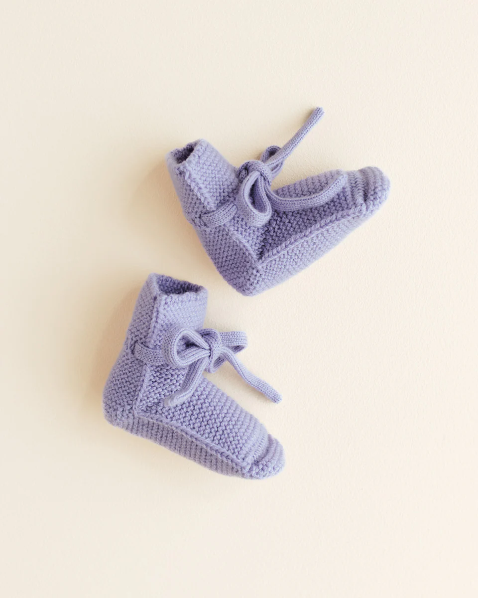 Hvid - Slofjes Lilac | 9-15m - Image 2