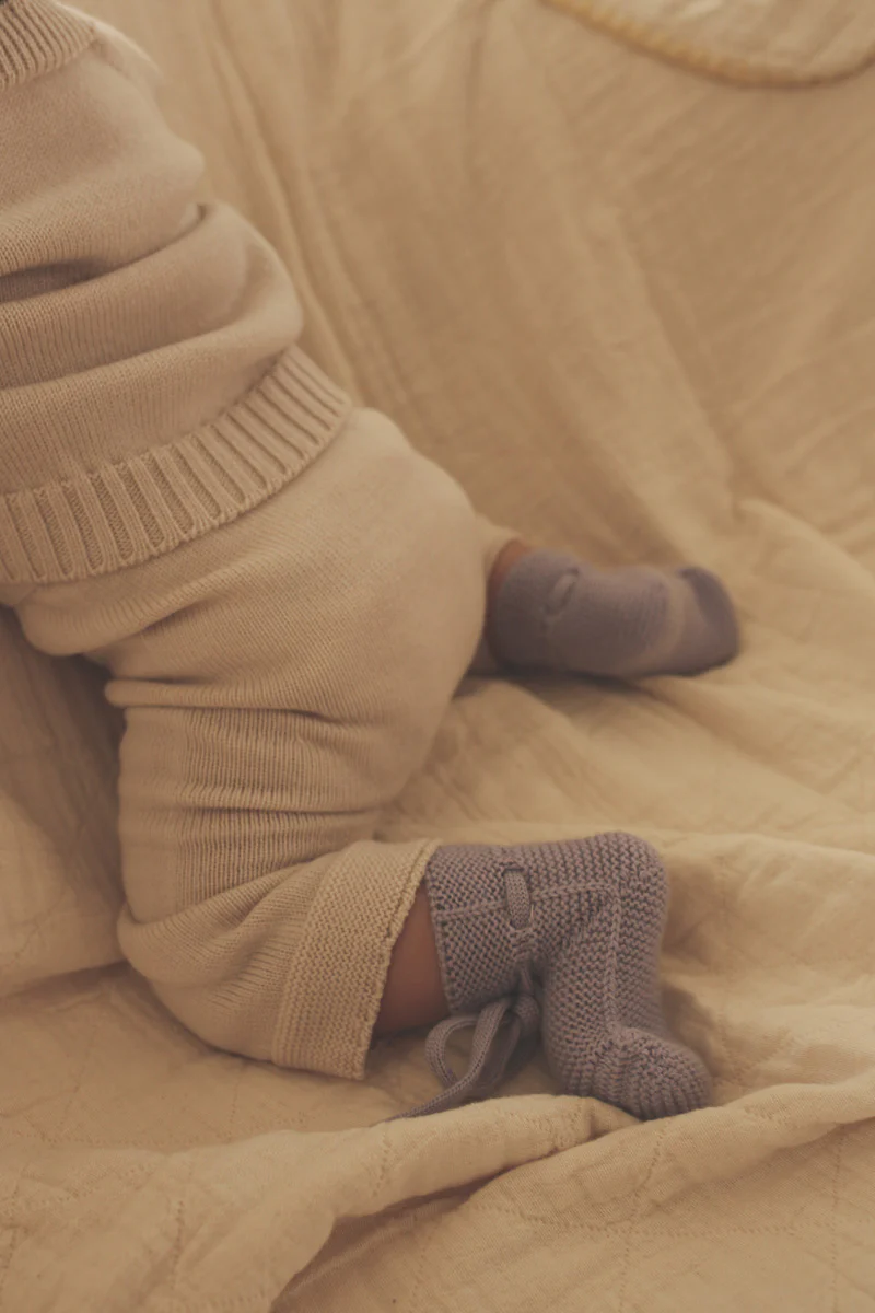 Hvid - Slofjes Lilac | 9-15m - Image 6