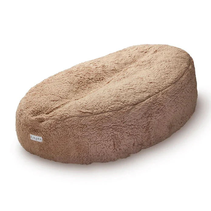 Ilmaha - Hoes Nest Voedingskussen Teddy | Taupe