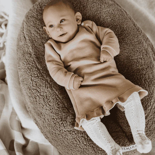 Ilmaha - Hoes Nest Voedingskussen Teddy | Taupe - Image 3
