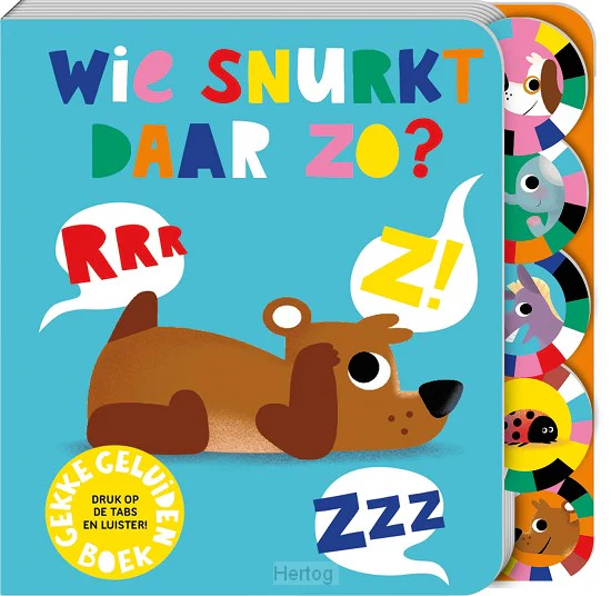 Imagebooks - Geluidenboekje Wie Snurkt Daar Zo?