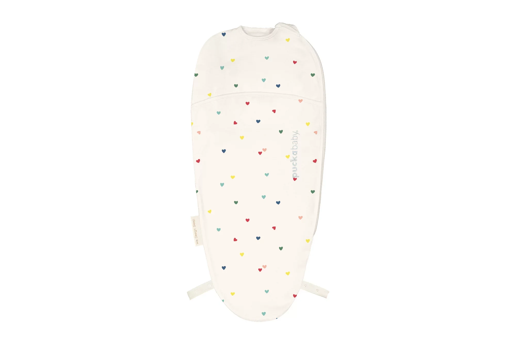 Inbakerslaapzak The Original Piep Cotton Hearts Confetti mt 0-3m