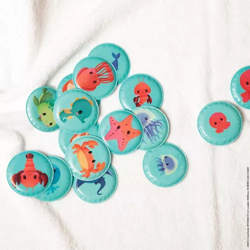 Janod - Bad Spel Memo Baby Animals | Geheugenspel voor in Bad vanaf 2 jaar - Image 3