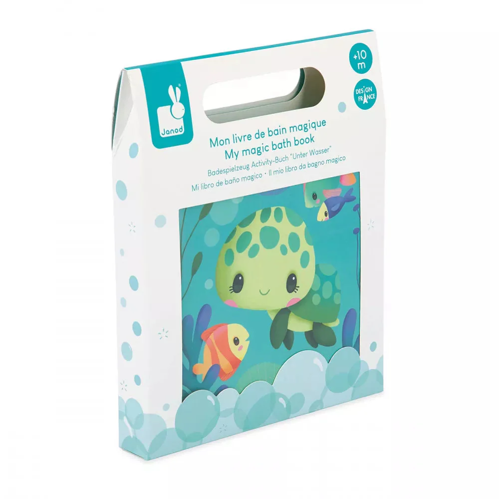 Janod - Badboek The Magical Life Of Sea Turtles | Magisch Badplezier vanaf 10 maanden - Image 2