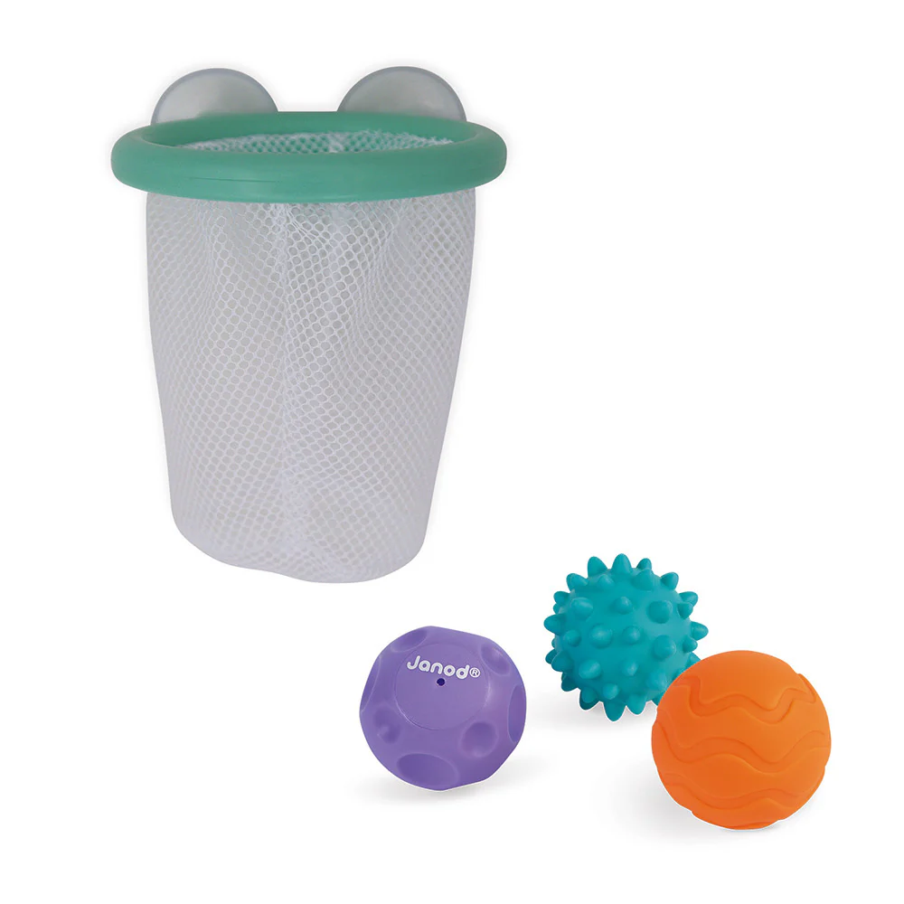 Janod - Badspel Tacti'Basket | Sensorische Ballen - Image 3