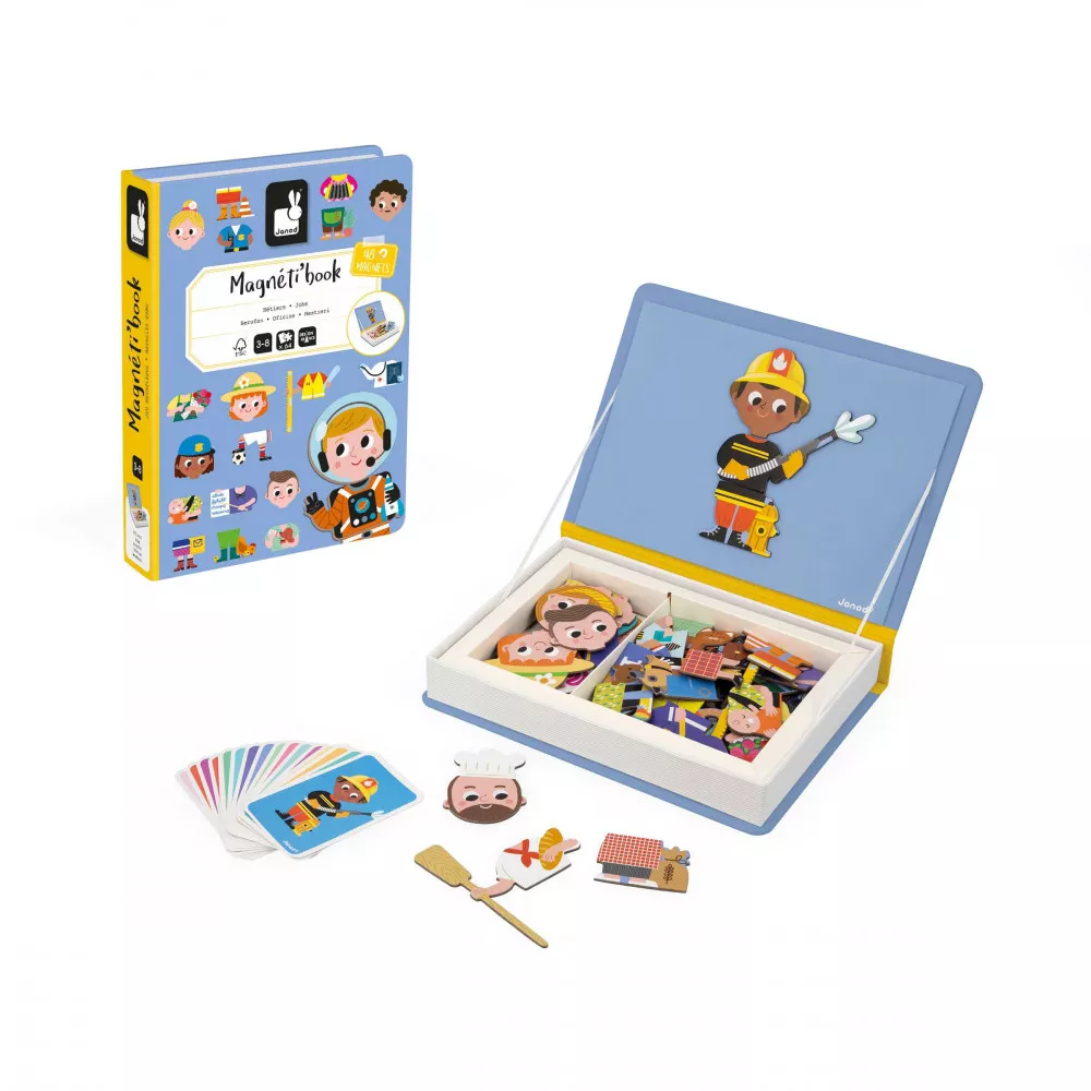 Janod - Magneetboek Magneti'Book Jobs | Job Thema - Image 2