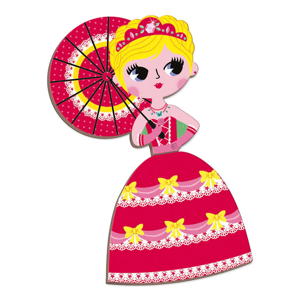 Janod - Magneetboek Magneti'Book Princesses | Prinses Thema - Image 6
