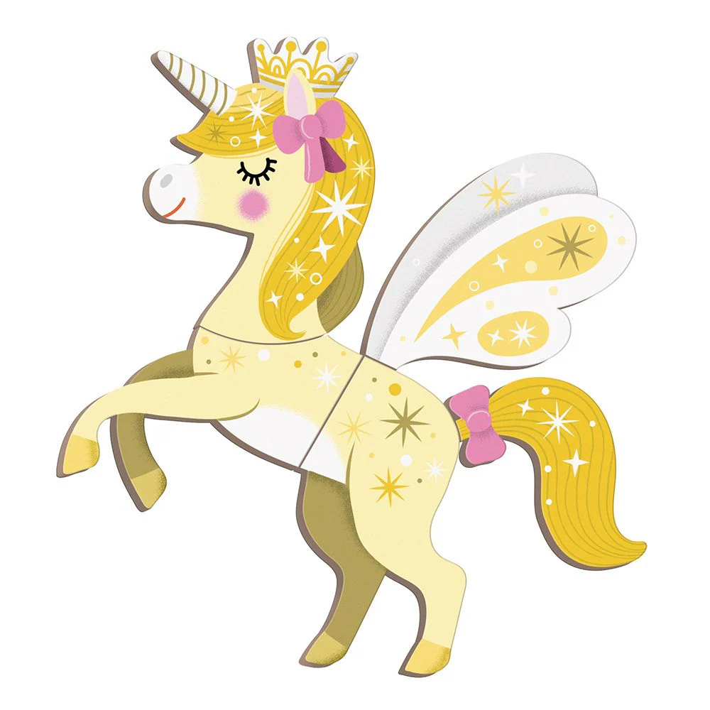 Janod - Magneetboek Magneti'Book Unicorns | Eenhoorn Thema - Image 6