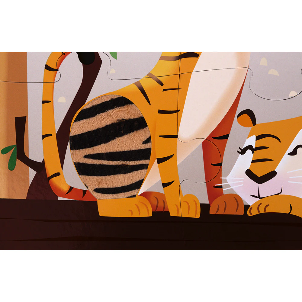 Janod - Puzzel A Day At The Zoo (20 stuks) | Dierentuin Thema - Image 4