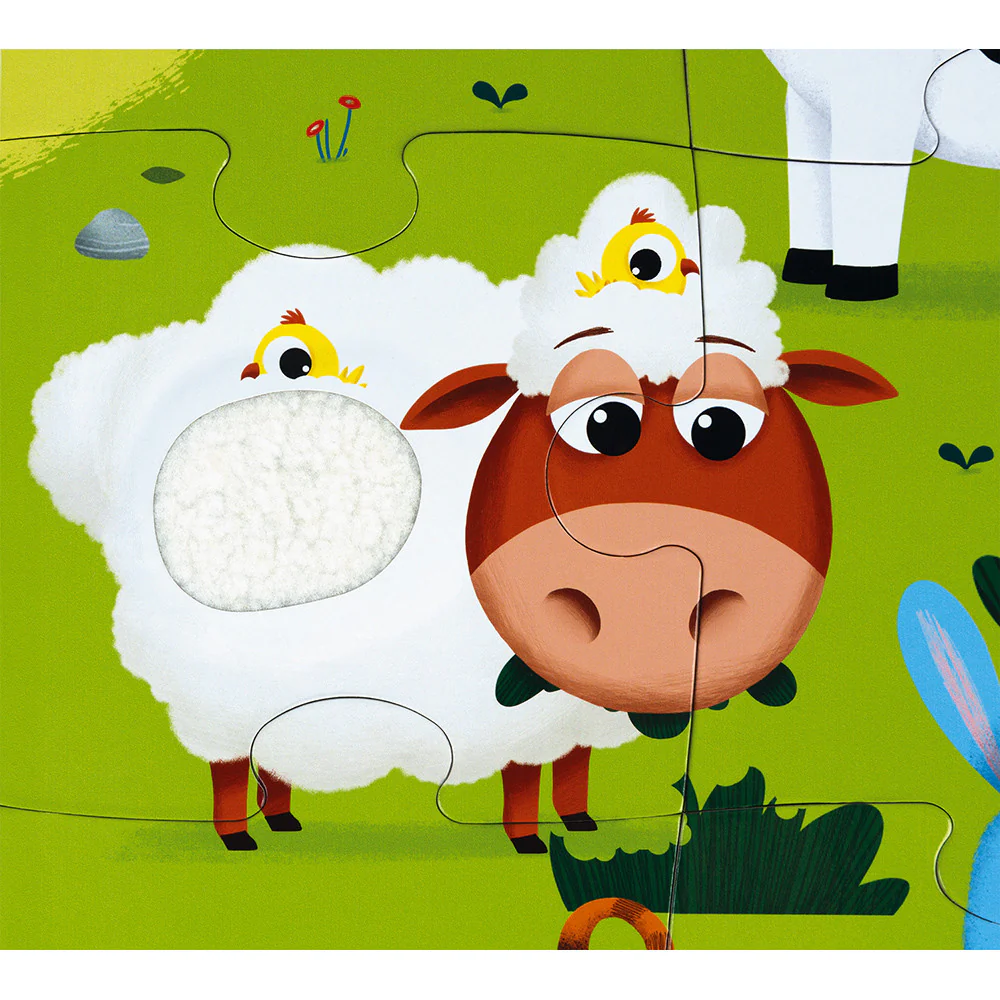 Janod - Puzzel Farm Animals (20 stuks) | Boerderij Thema - Image 5