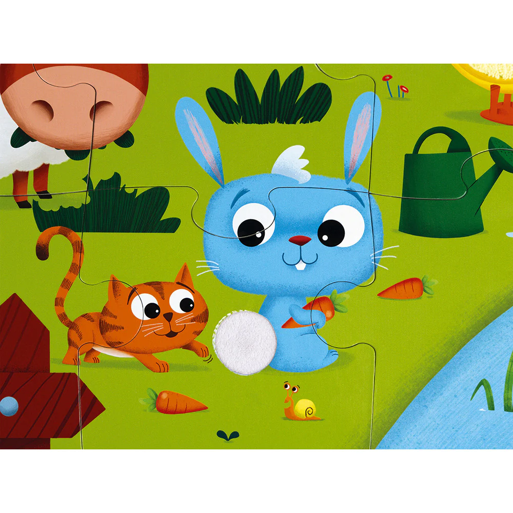 Janod - Puzzel Farm Animals (20 stuks) | Boerderij Thema - Image 6