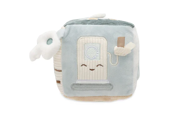 Jollein - Activiteitenkubus On The Go | Sea Green & Biscuit - Image 2
