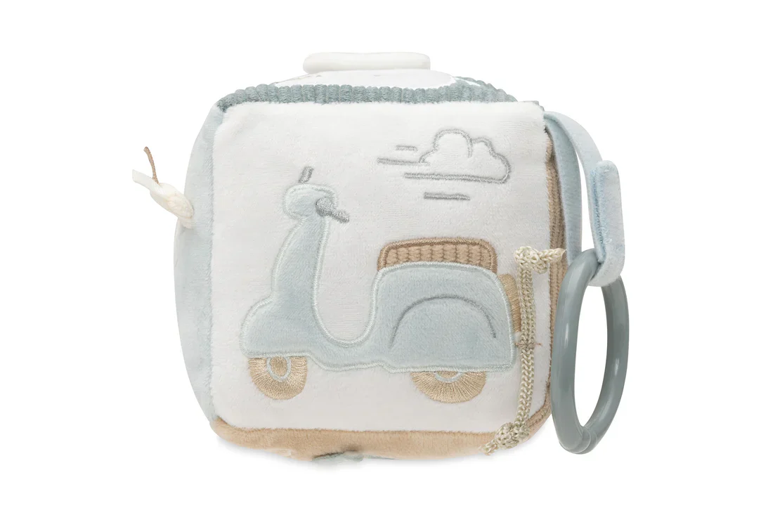 Jollein - Activiteitenkubus On The Go | Sea Green & Biscuit - Image 3