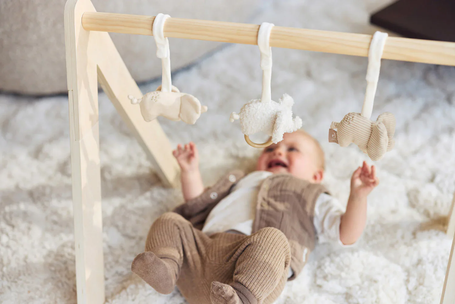 Jollein - Babygym Speeltjes Elephant Tales | Olifantjes - Image 5