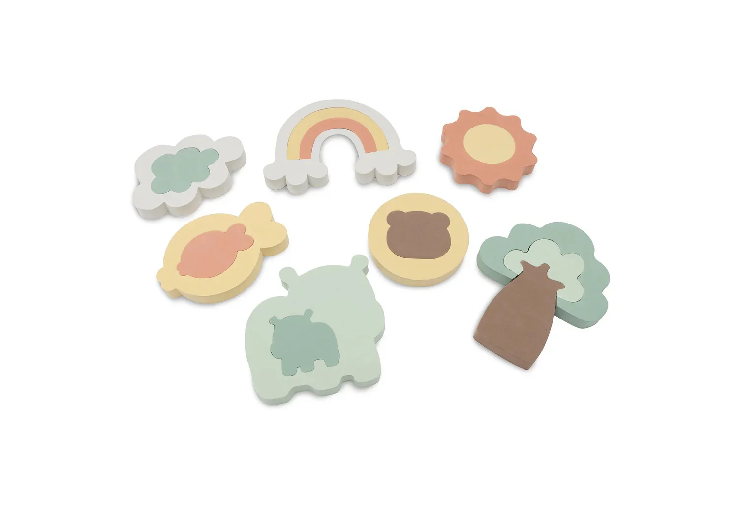 Jollein - Badpuzzel Foam Kangaroots