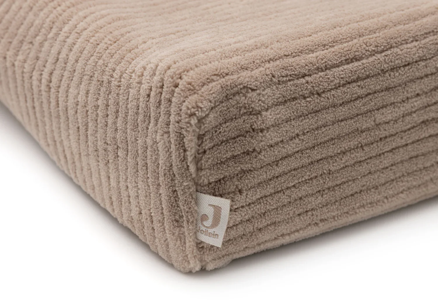 Jollein - Hoes Waskussen 50 x 70 cm Cloudy Rib | Milky Coffee - Image 3