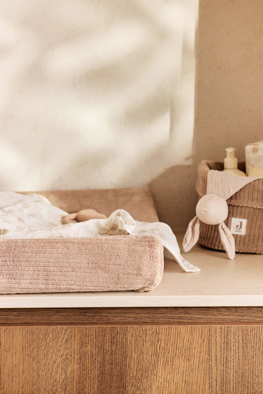 Jollein - Hoes Waskussen 50 x 70 cm Cloudy Rib | Milky Coffee - Image 5
