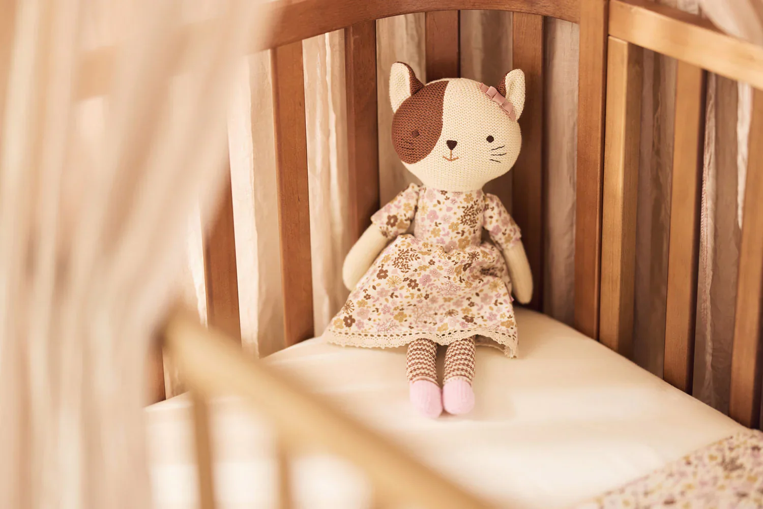 Jollein - Knuffel Cat Jill | Naturel - Image 8
