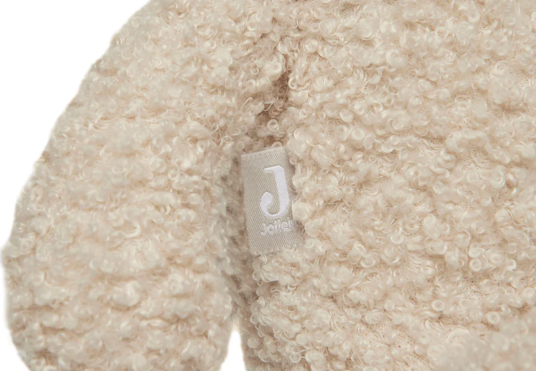 Jollein - Knuffel Teddy Bear Naturel | Zachte Bouclé Stof - Image 3