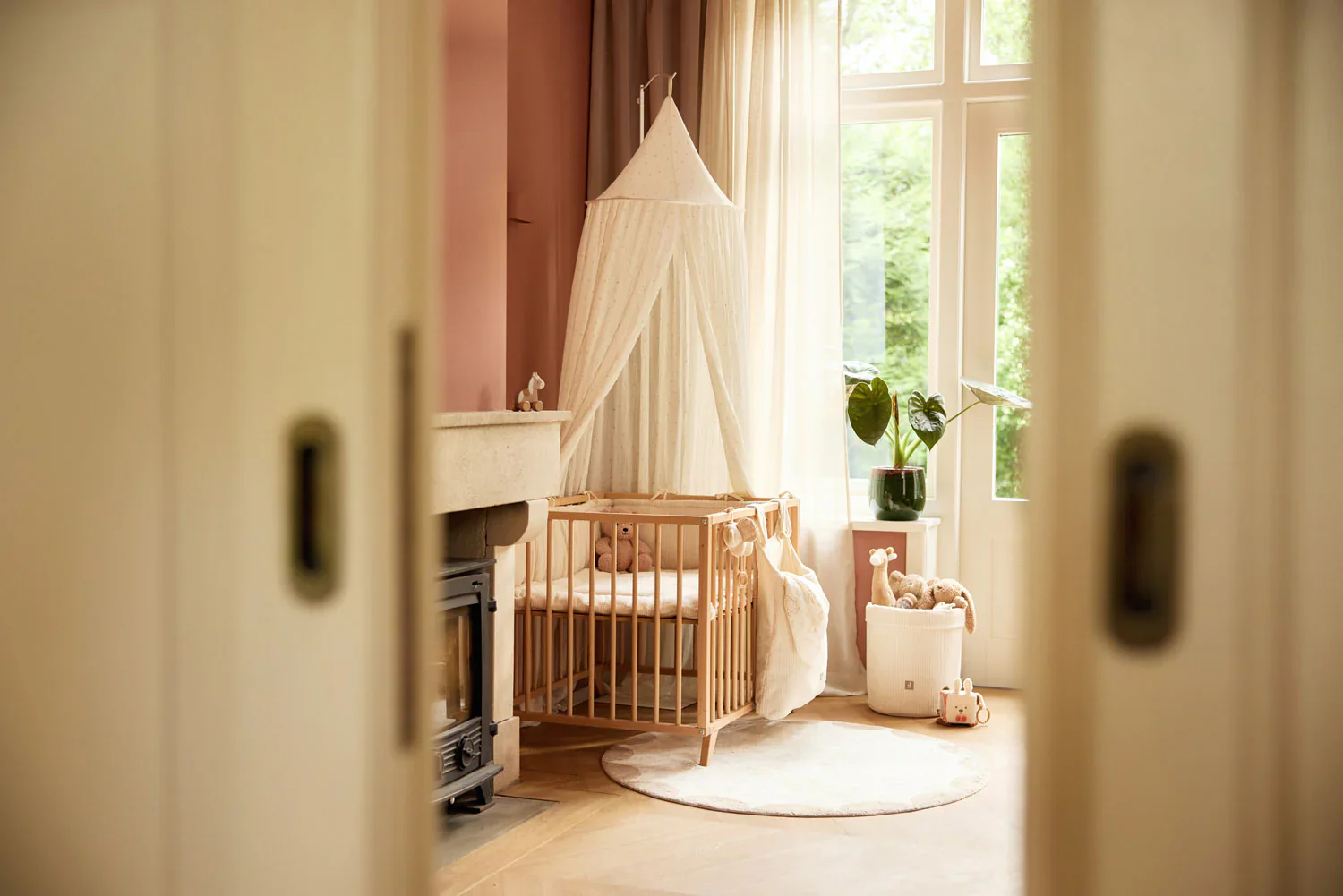 Jollein - Opbergmand Cloudy Rib | Oatmeal - Image 7
