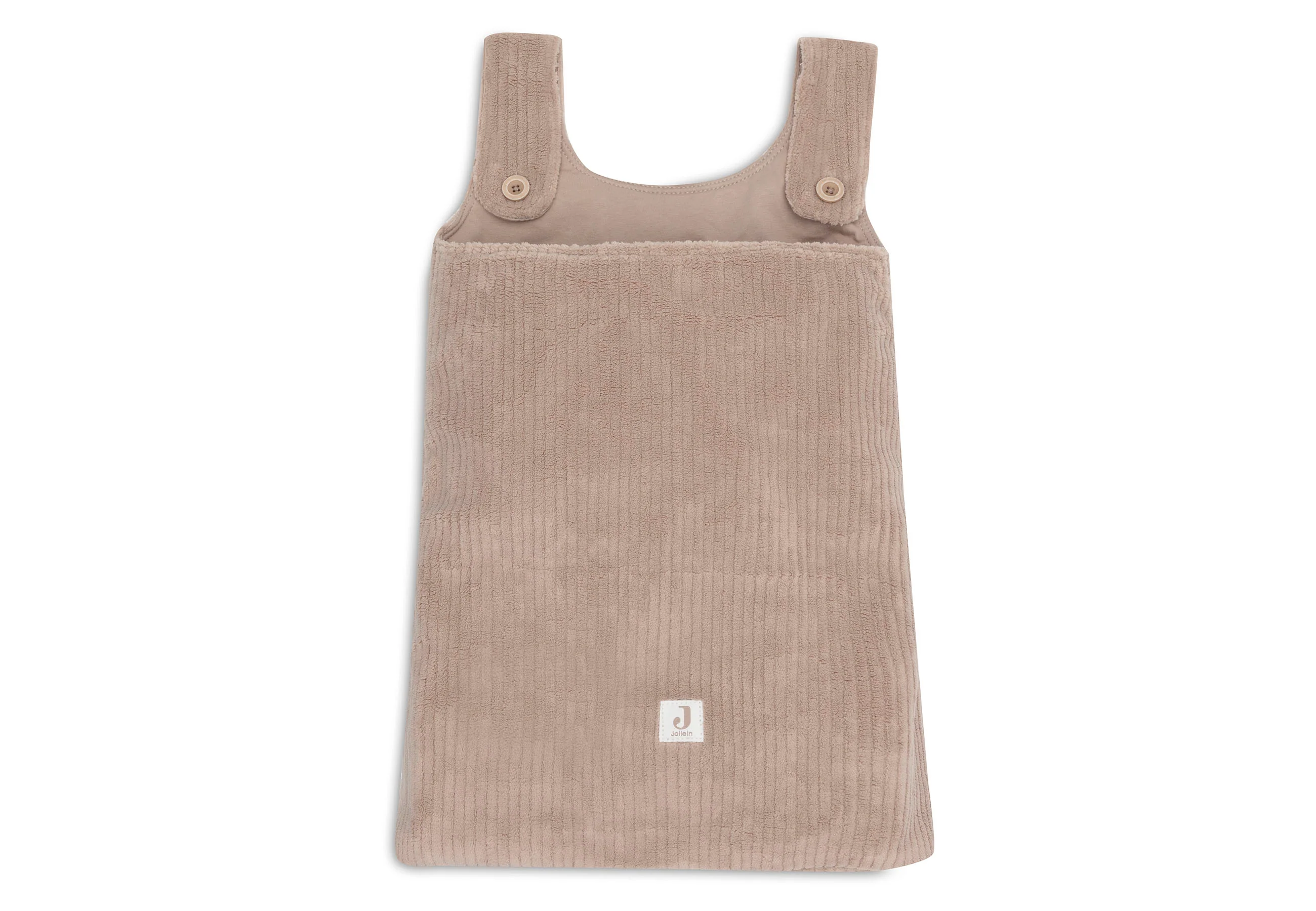 Jollein - Opbergzak Park Cloudy Rib | Milky Coffee