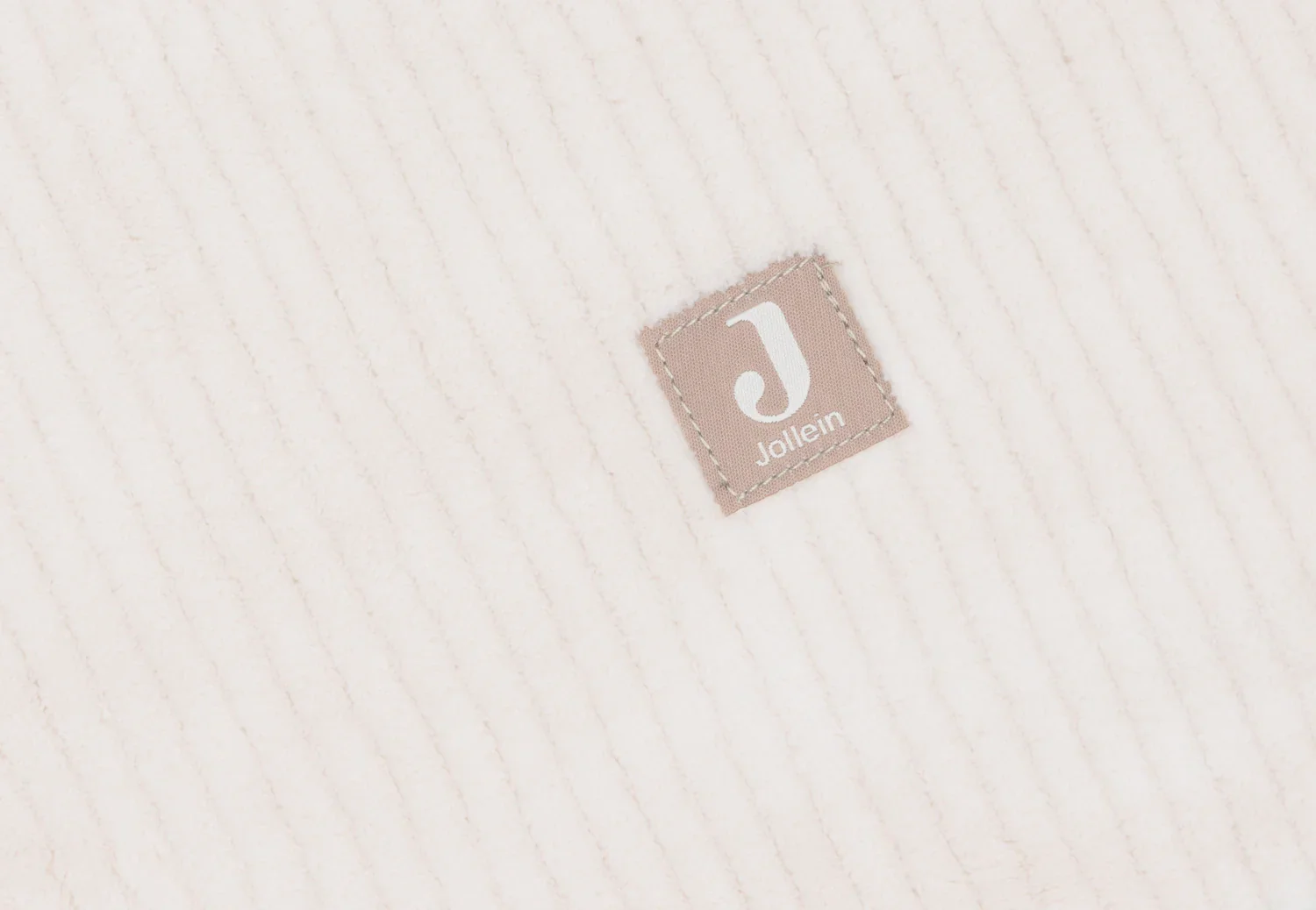 Jollein - Opbergzak Park Cloudy Rib | Oatmeal - Image 3