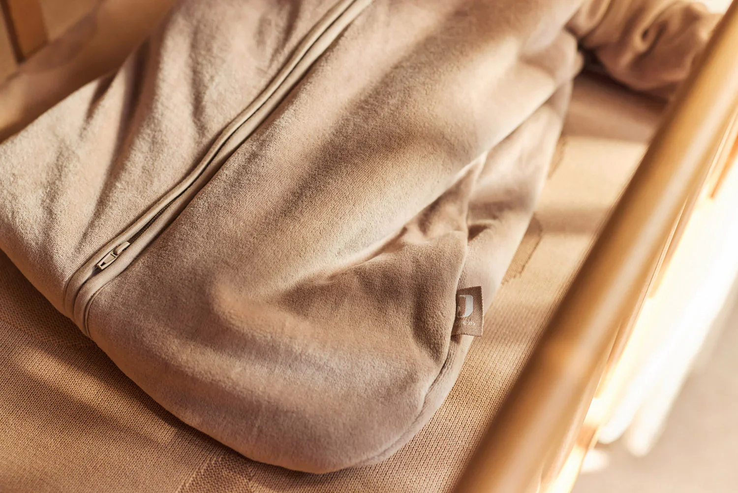 Jollein - Slaapzak 110cm Winter Velvet | Milky Coffee - Image 8