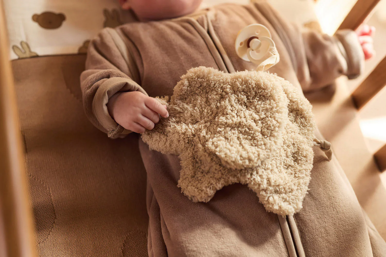 Jollein - Slaapzak 70cm Winter Velvet | Milky Coffee - Image 8