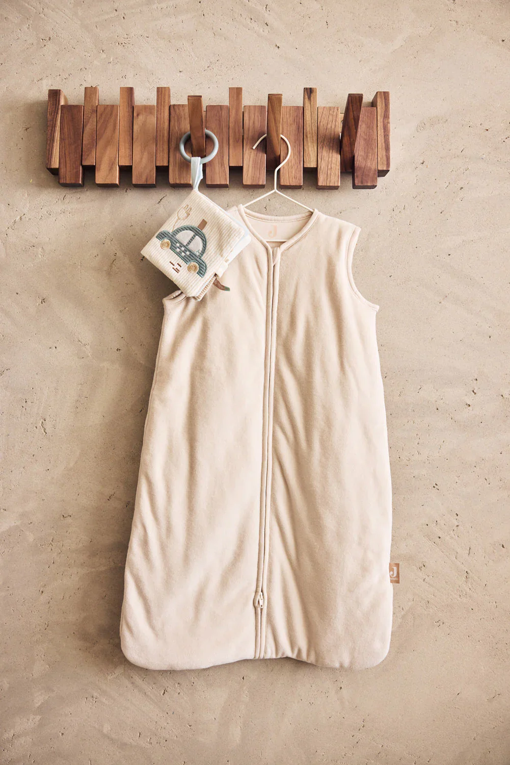 Jollein - Slaapzak 70cm Winter Velvet | Oatmeal - Image 5