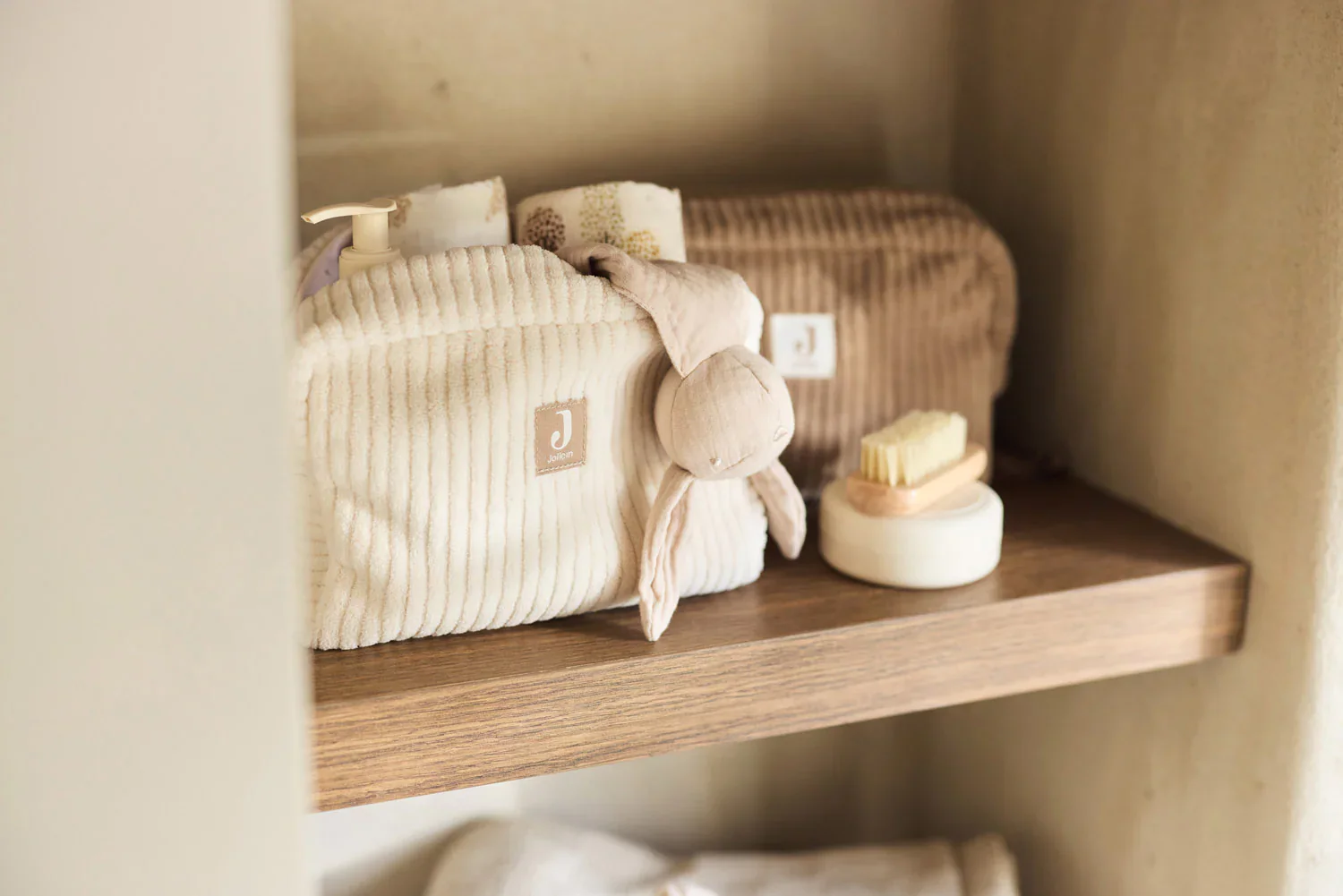 Jollein - Toilettas Cloudy Rib | Oatmeal - Image 6
