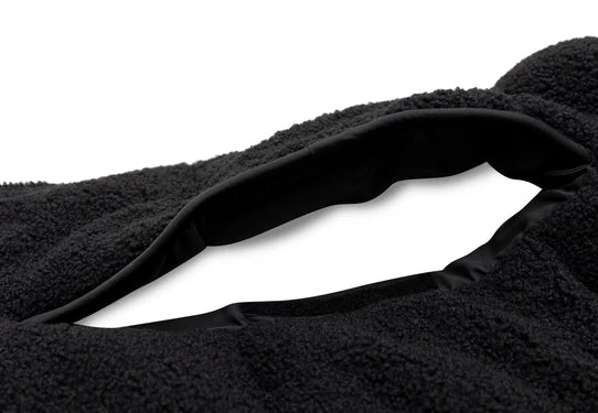 Jollein - Voetenzak Kinderwagen / Buggy Puffed Black | Winter Musthave - Image 2